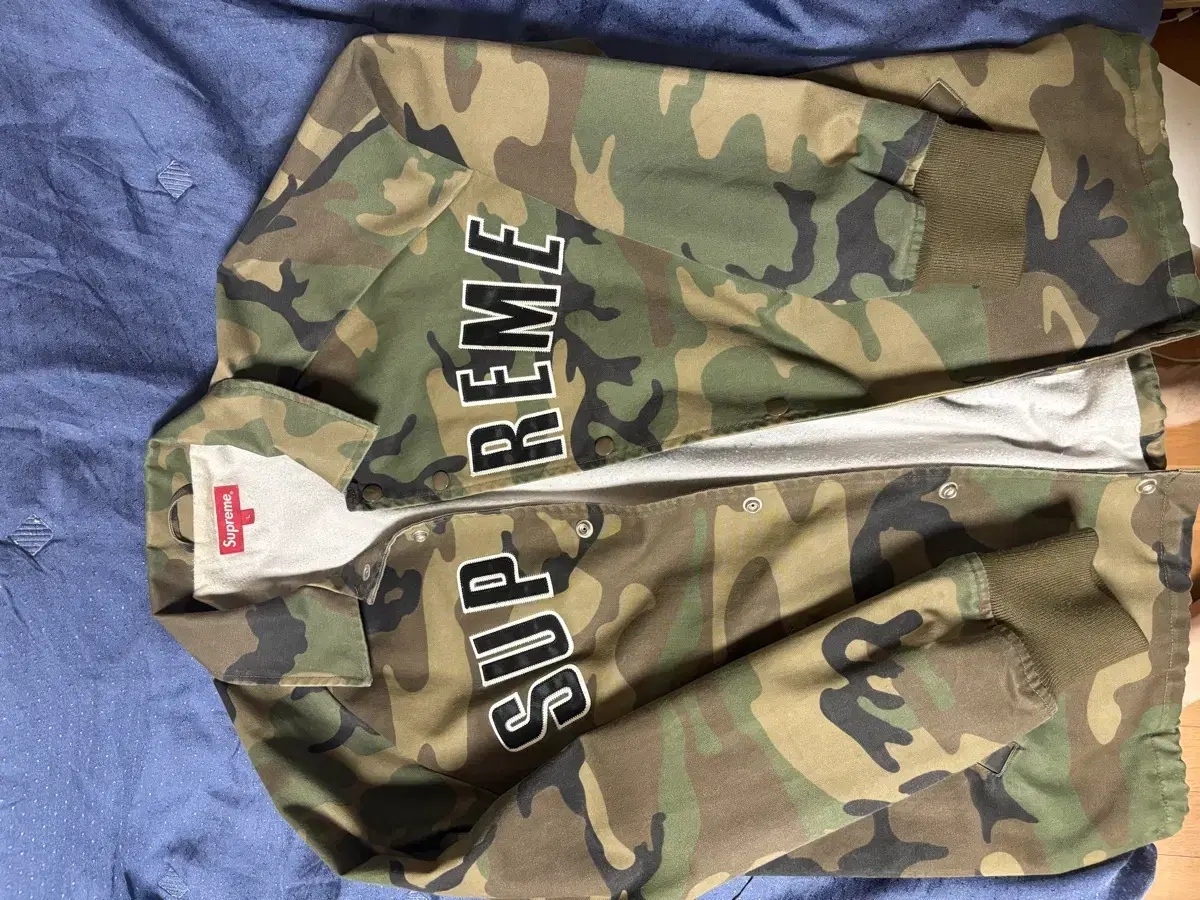 Supreme Camo Coach Jacket L