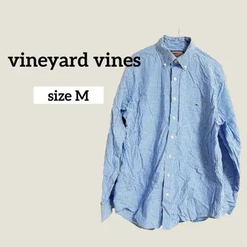 vineyard vines Tucker Shirt M 파랑 체크