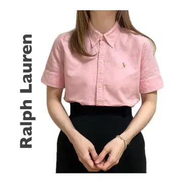 Ralph Lauren 셔츠 코튼 원포인트 자수 로고