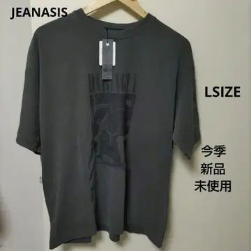 JEANASIS 90S 그래픽 빈티지 TEE LSIZE 그레이
