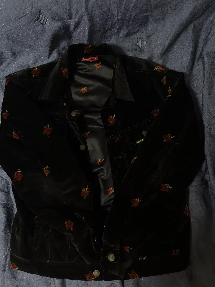 Supreme Velvet Trucker L