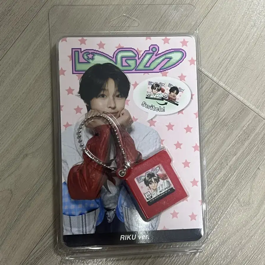 NCT | 엔시티 Nct Wish Login Game Pack Keyring Riku riku on