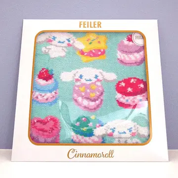 새상품 FEILER 페이러 산리오 콜라보 시나모롤 시나몬 손수건