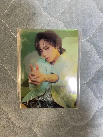 아오이 쇼타 Cover Party 2025 가챠 클리어 카드 캔뱃지