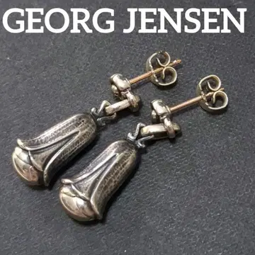 GEORG JENSEN 귀걸이 2007 실버 925 블루베리