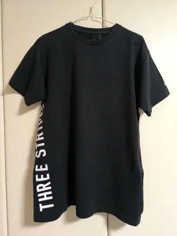 아디다스 adidas THREE STRIPES 블랙 티셔츠