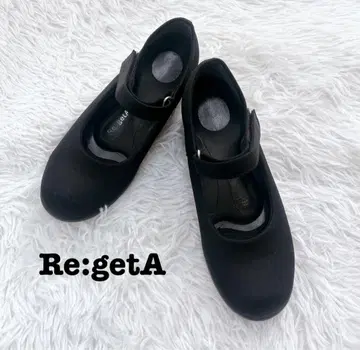 Re:getA 원 벨트 슈즈 플랫 슈즈 워킹화 신발