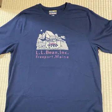 티셔츠 LL.Bean L 네이비