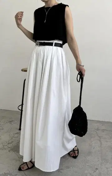 벨트 SET 스커트