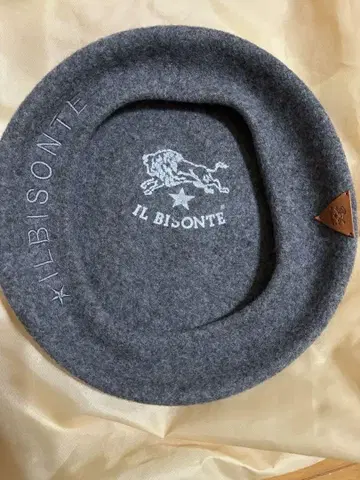 IL BISONTE 그레이 베레모