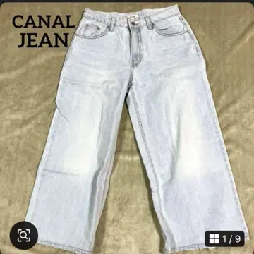 캐널진 CANALJEAN 엘마르 데님 하프 팬츠 컷 오