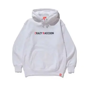 CR 후드티 클레이지 라쿤 CrazyRaccoon