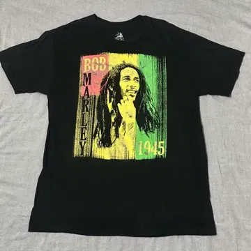 Bob Marley 밥 말리 ZION 티셔츠 블랙 L 사이즈