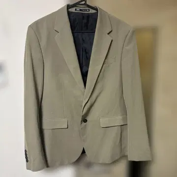 ZARA 남성용 테일러드 자켓 베이지 사이즈 50(L-XL 상당)