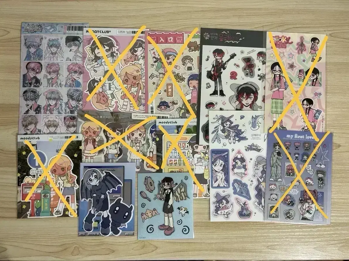 Instagram artist's Fierce Beast MukuMuku ZuuBa Labo ChilYoungChil Suu Amu etc. sticker