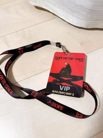 HOPE ON THE STAGE FINAL VIP 카드 DAY2 6/14
