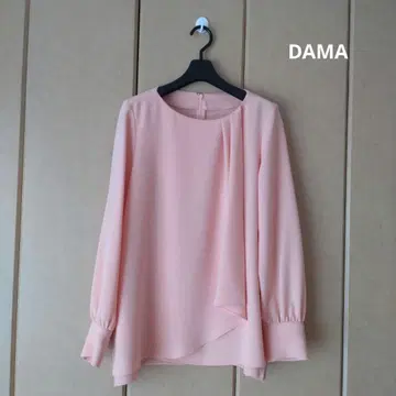 DAMA 핑크 긴팔 블라우스 9R