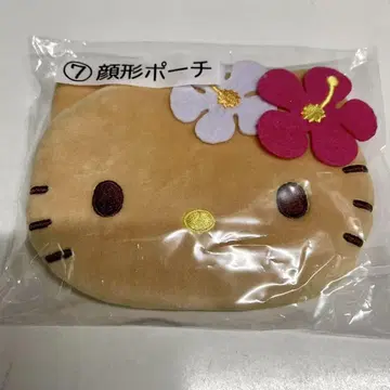 일광화상 키티 산리오 복권 당첨 얼굴형 파우치