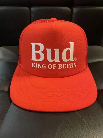 Bud KING OF BEERS 버드와이저 트래커 캡 모자