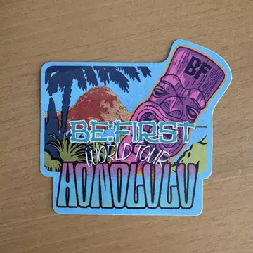 BE:FIRST World Tour 스티커 하와이 호놀룰루