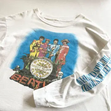 90s THE BEATLES 비틀즈 긴팔 티셔츠 빈티지 롱 T