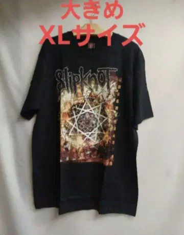 밴딩 티셔츠 SlipknoT 슬립낫 XL 사이즈 (3L 정도)