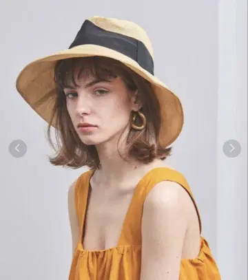 coeur femme 쿨 펨 페이퍼 크로스 햇 여름 모자