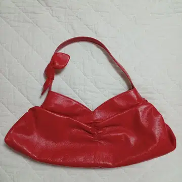 VIVAYOU 빨간 리본 포함 핸드백