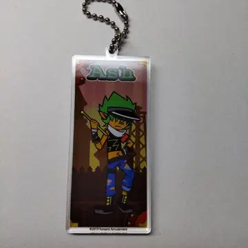 팝앤뮤직 아크릴 참 아쉬 키링 ash