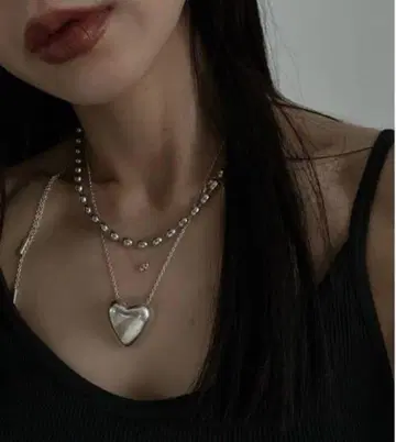 AMERI Vintage 아메리빈티지 하트 모티브 목걸이