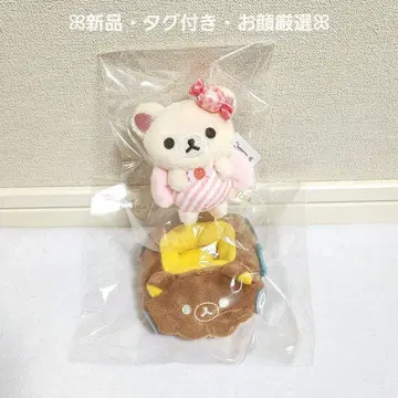 리락쿠마 테노리 봉제 인형 재미있는 놀이공원 코리락쿠마 에클레어 카