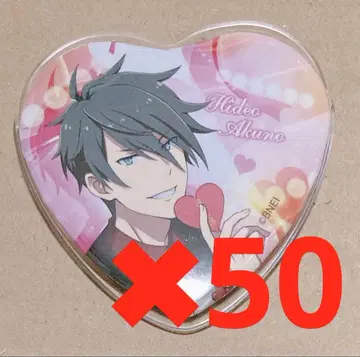 SideM 꽉 쥔 손 영웅 발렌타인 하트 캔뱃지