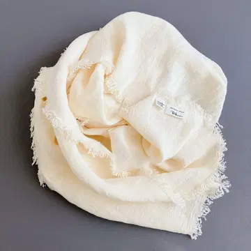 아소스 메레 론 헤르만 린넨 100% 프린지 스톨 대형 숄 별주