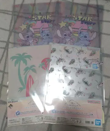 제일복권 리로&스티치 느긋하게 노력하는 문구 모듬 묶음 판매