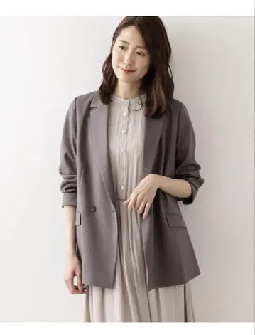테일러드 자켓 그레이쉬 모카