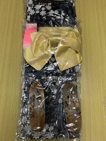 유카타 세트 프리 사이즈 미사용 새상품