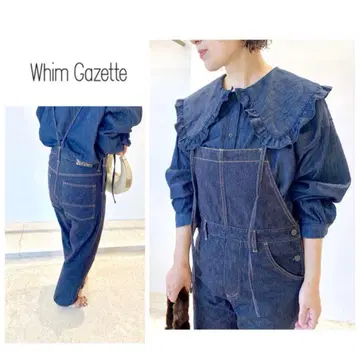 새상품급! Whim Gazette 윔 가젯 데님 살로펫