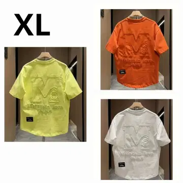 반팔 자수 티셔츠 XL