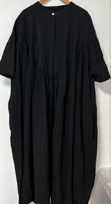 오메카시 원피스 블랙