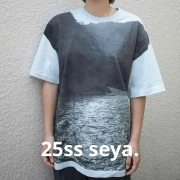25SS 세야. 프린트 티셔츠 토츠카와
