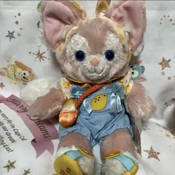 상하이 디즈니랜드 더피 & 프렌즈 리나벨 봉제 인형 SS 사이즈