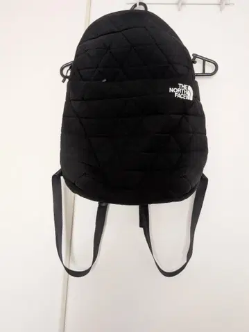 THE NORTH FACE 퀼팅 백팩 블랙