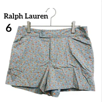 Ralph Lauren 랄프 로렌 스카이블루 꽃무늬 숏 팬츠 골프 여름
