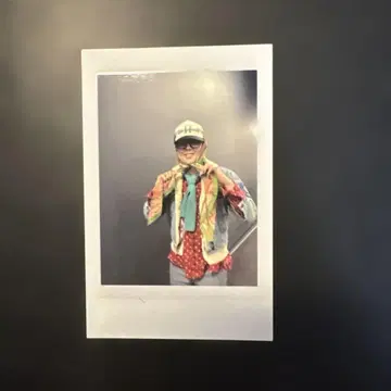 지영 폴라로이드 사진 2장 세트