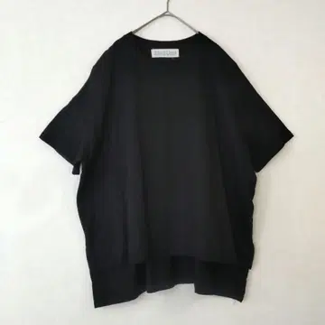MidiUmi 컷 티셔츠 와이드 풀오버 루즈핏 티셔츠