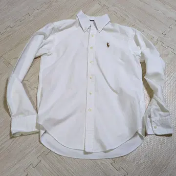 Ralph Lauren 클래식 핏 화이트 컬러 긴팔 셔츠