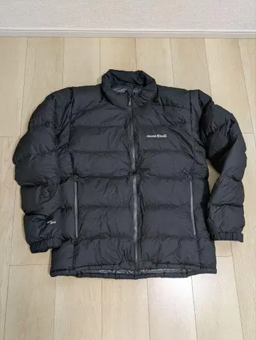 몽벨 파마 프로스트 라이트 다운 자켓 블랙 XL
