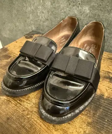 BELLINI 리본 로퍼 블랙 23cm