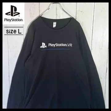 PLAY STATION 플레이스테이션 롱T 구제 의류 L 사이즈 블랙