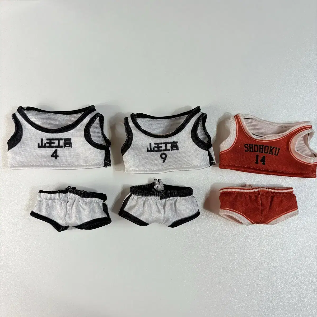 Slam Dunk 10cm Uniform Lee Myung-hun Jungwoo Sung Dae-man Doll Clothes WTS